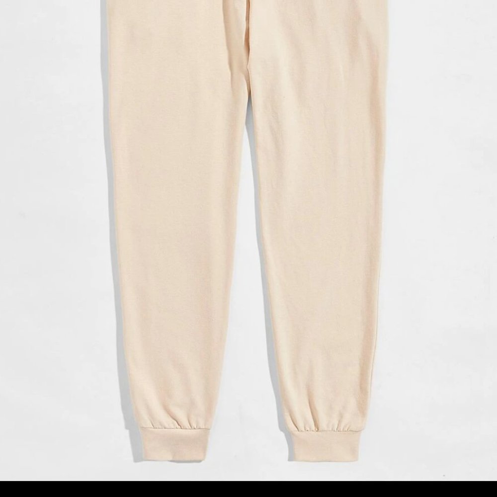 Men Drawstring Sweatpants - Picture 2 of 4